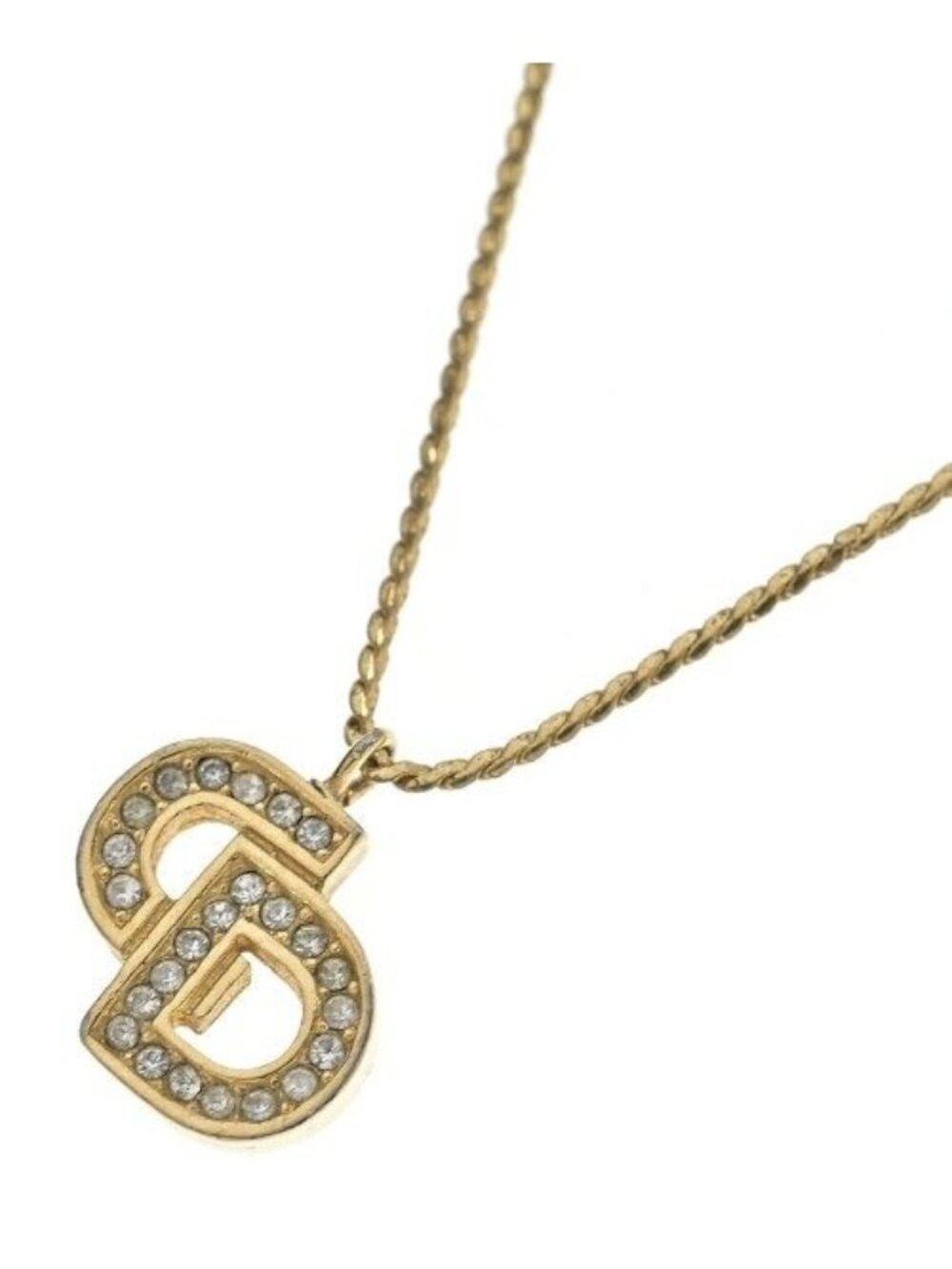 Dior Rhinestone Necklace Vintage